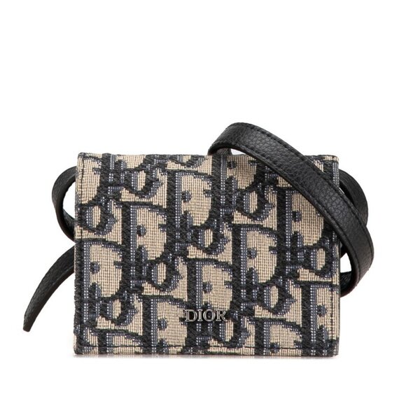 DIOR Beige Leather Shoulder Bag - Picture 1 of 7